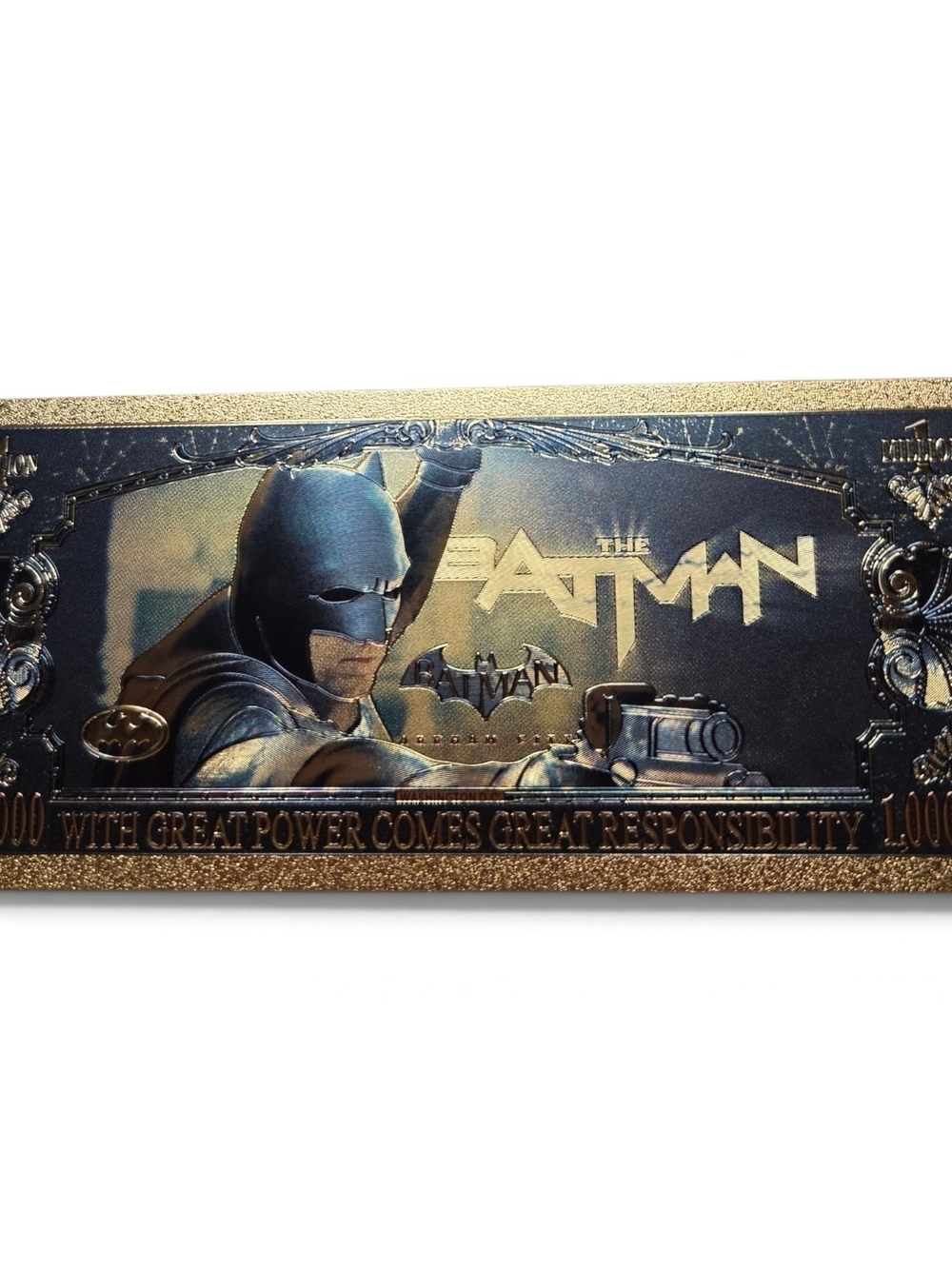 Gold Plated Collector's million-dollar Batman